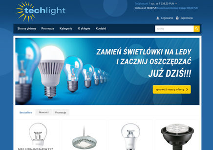 Sklep internetowy Techlight