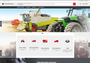 Sklep z oponami dla rolników