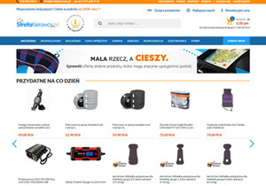 Projekt sklepu internetowego - Strefa Kierowcy