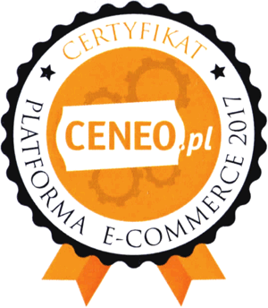 Certyfikat jakości Ceneo dla oprogramowania sklepu internetowego AptusShop
