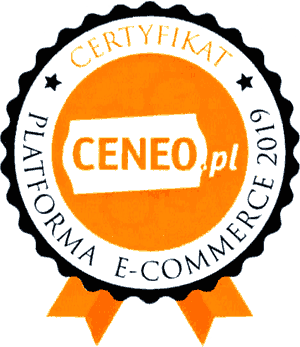 Certyfikat jakości Ceneo dla oprogramowania sklepu internetowego AptusShop